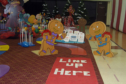 Life Sized Candy Land Starting Line